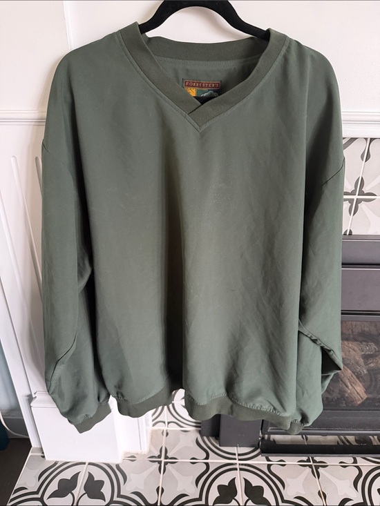 Other - Forest Green V-Neck pullover shell